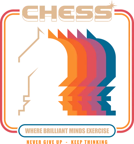 Chess - Where Brilliant Minds Exercise - chess, 80s, checkmate, chess king, chess piece, chess player, geek, nerd, nostalgia, retro, strategy, thinking, vintage, board game, chess queen